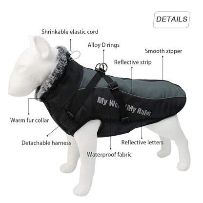 Waterproof Winter Dog Coat