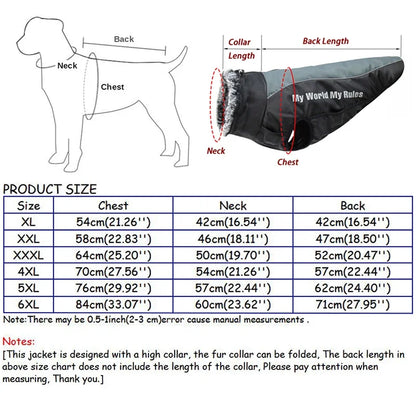 Waterproof Winter Dog Coat