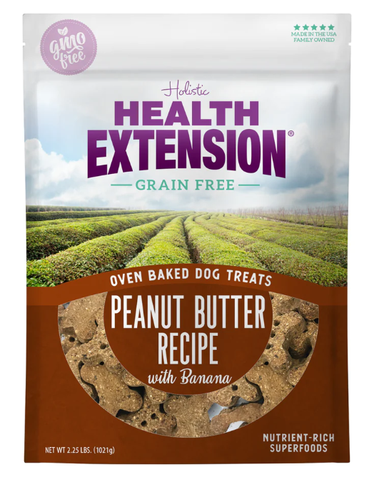 Health Extension Oven Baked Peanut Butter with Banana