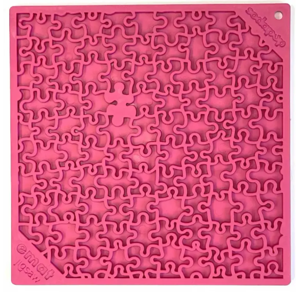 eMat Enrichment Lick Mat Jigsaw Design