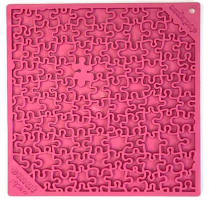 eMat Enrichment Lick Mat Jigsaw Design