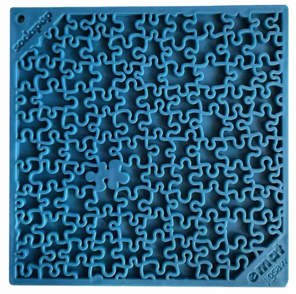 eMat Enrichment Lick Mat Jigsaw Design