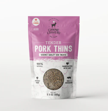 Canine Cravers Tender Pork Thins