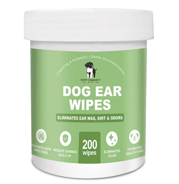 Dog Ear Wipes by Puppy Community