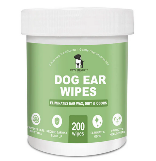 Dog Ear Wipes by Puppy Community